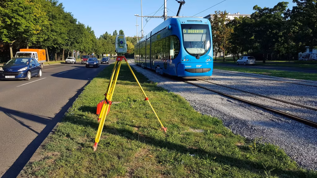 Geodetski nadzor nad održavanjem tramvajskih pruga Grada Zagreba